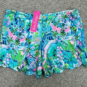 NWT Lilly Pulitzer Knit Buttercup Shorts 🌸 Lilly’s House 🌸